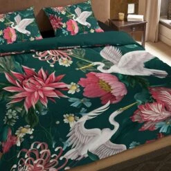 Pure Dekbedovertrek Kraanvogels-2-persoons (200 X 200/220 Cm) -Knusse Nacht 01843e74a84c4222a28d262092aa5c0e 2