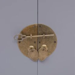 VidaXL Nachtkastje 38x28x52 Cm Paulowniahout Grijs -Knusse Nacht 0b649d066ab447ba9bd0266641d0498c