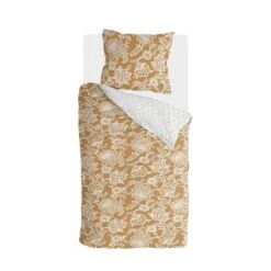 Walra - Dekbedovertrek Country Love - 140x220 Cm - Cognac