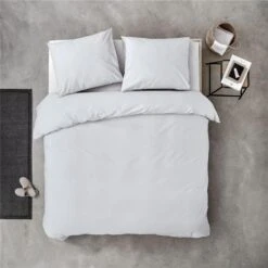 Byrklund - Dekbedovertrek Sleep Softly - 240x220 Cm - Wit -Knusse Nacht 1000012918 0102