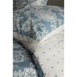 Walra - Dekbedovertrek Country Love - 200x220 Cm - Petrol -Knusse Nacht 1000012950 0102