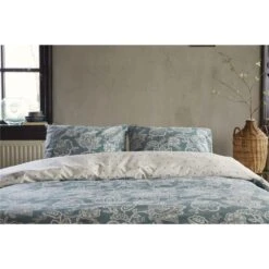 Walra - Dekbedovertrek Country Love - 200x220 Cm - Petrol -Knusse Nacht 1000012950 0103