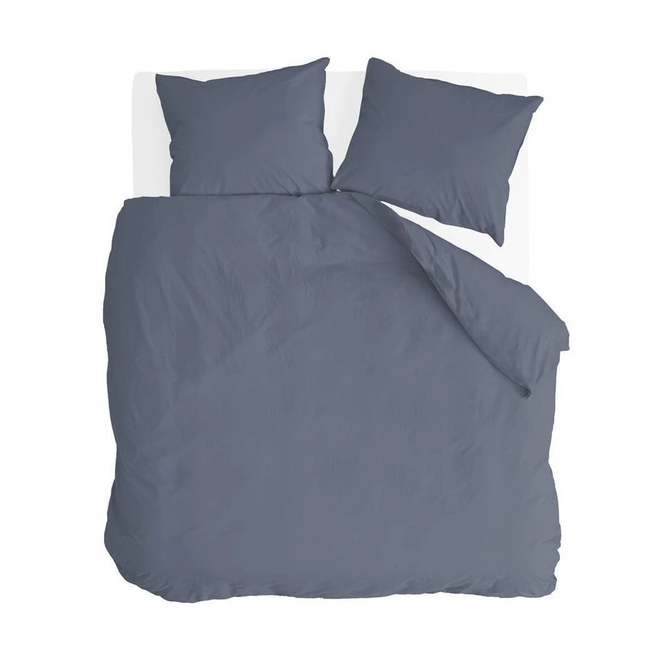 Byrklund - Dekbedovertrek Sleep Softly - 240x220 Cm - Donker Blauw 3 Byrklund - Dekbedovertrek Sleep Softly - 240x220 Cm - Donker Blauw