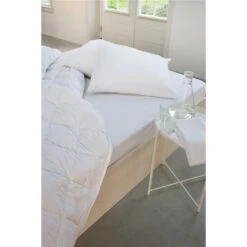 Walra - Molton Kussensloop Cotton Cover - 2x 60x70 Cm - Wit -Knusse Nacht 1000018435 0103