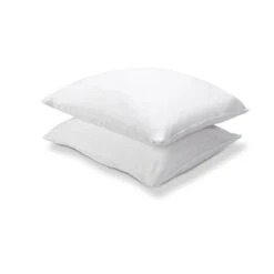Walra - Molton Kussensloop Cotton Cover - 2x 60x70 Cm - Wit