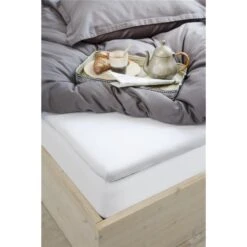 Walra - Molton Cotton Cover - 180x220 Cm - Wit -Knusse Nacht 1000018448 0103