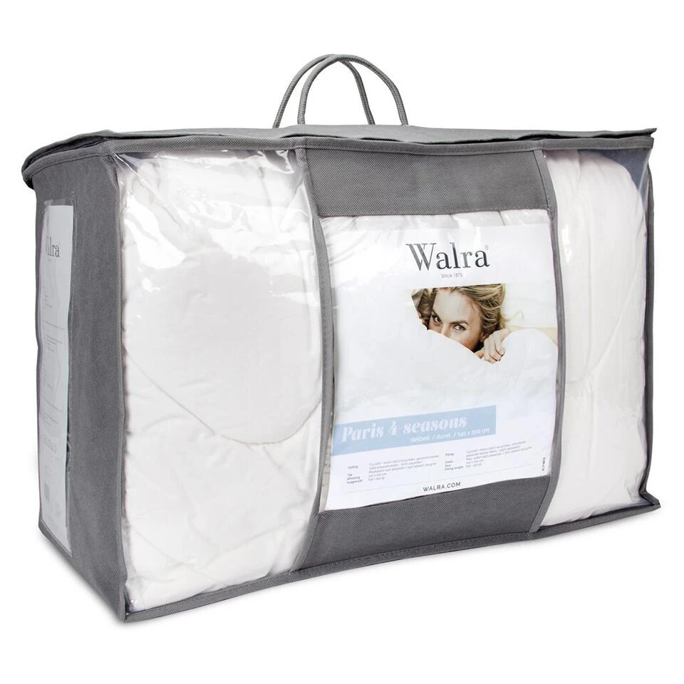 Walra - Dekbed Paris - 140x200 Cm - Wit 5 Walra - Dekbed Paris - 140x200 Cm - Wit - Afbeelding 3