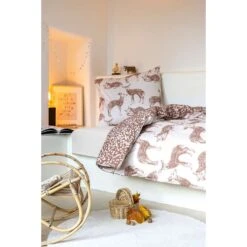 Mistral Home Dekbedovertrek 100% Katoen Flanel Bambie 140x200 Cm -Knusse Nacht 1000020800 0101