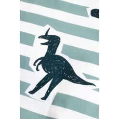 Mistral Home Dekbedovertrek 100% Katoen Flanel Dino 140x200 Cm -Knusse Nacht 1000020801 0102