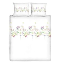 Ten Cate Katoenen Eenpersoons Dekbedovertrek - 140x200/220 - Fleur Multi -Knusse Nacht 1000023950 0101