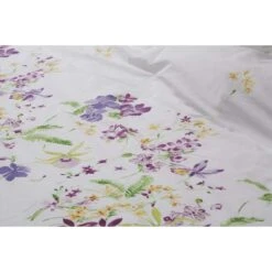 Ten Cate Katoenen Eenpersoons Dekbedovertrek - 140x200/220 - Fleur Multi -Knusse Nacht 1000023950 0111