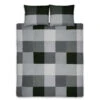 Ten Cate Katoenen Tweepersoons Dekbedovertrek - 200x200/220 - Block Antraciet -Knusse Nacht 1000023955