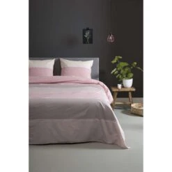 Ten Cate Katoenen Eenpersoons Dekbedovertrek - 140x200/220 - Cannes Off-White -Knusse Nacht 1000023979 0110