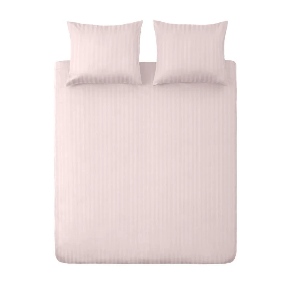 Ten Cate 100% Katoensatijnen Eenpersoons Dekbedovertrek - 140x200/220 - Roze 3 Ten Cate 100% Katoensatijnen Eenpersoons Dekbedovertrek - 140x200/220 - Roze