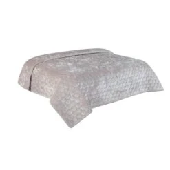 Unique Living - Peggy - Bedsprei - Tweepersoons - 240x280 Cm - Lichtgrijs 5 Unique Living - Peggy - Bedsprei - Tweepersoons - 240x280 Cm - Lichtgrijs -Knusse Nacht 1000024079 0101