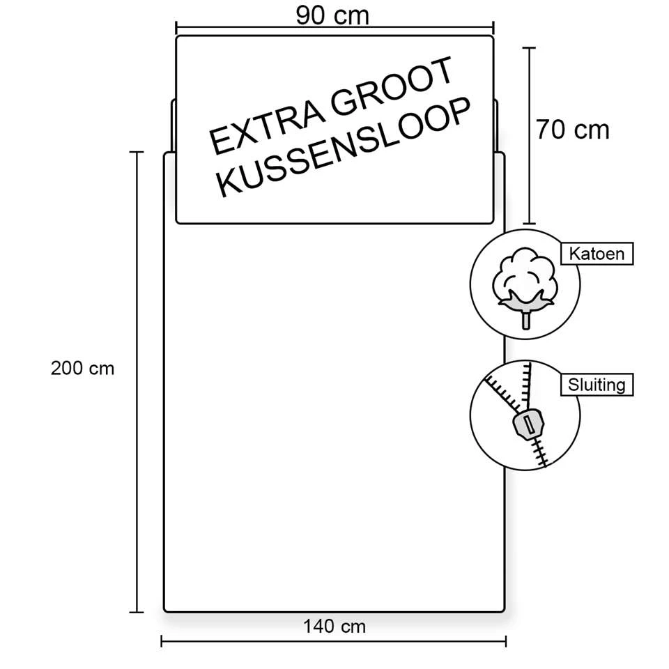 Peppa Pig Dekbedovertrek Muddy - Eenpersoons - 140 X 200 Cm - Katoen 4 Peppa Pig Dekbedovertrek Muddy - Eenpersoons - 140 X 200 Cm - Katoen - Afbeelding 2