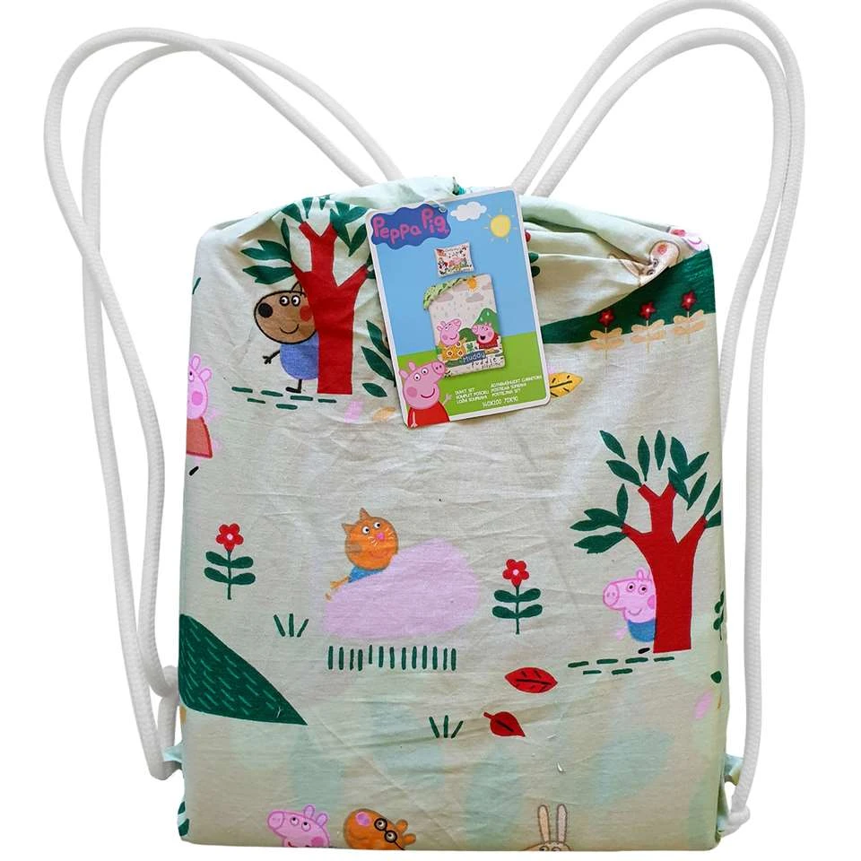 Peppa Pig Dekbedovertrek Muddy - Eenpersoons - 140 X 200 Cm - Katoen 5 Peppa Pig Dekbedovertrek Muddy - Eenpersoons - 140 X 200 Cm - Katoen - Afbeelding 3