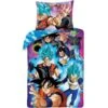 Dragon Ball Z Dekbedovertrek Super Saiyan - Eenpersoons - 140 X 200 Cm - Katoen 2 Dragon Ball Z Dekbedovertrek Super Saiyan - Eenpersoons - 140 X 200 Cm - Katoen -Knusse Nacht 1000025522