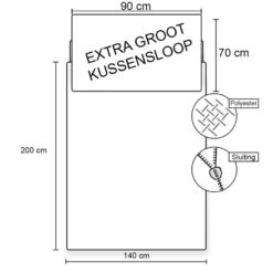 Goud Dekbedovertrek Gold Bars - Eenpersoons - 140 X 200 Cm - Polyester -Knusse Nacht 1000025564 0101