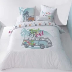 Volkswagen Dekbedovertrek Paradise - Eenpersoons - 140 X 200 Cm - Polycotton -Knusse Nacht 1000025581 0102