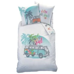 Volkswagen Dekbedovertrek Paradise - Eenpersoons - 140 X 200 Cm - Polycotton