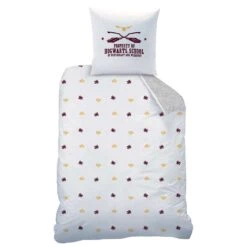 Harry Potter Dekbedovertrek Team Gryffindor - 140 X 200 Cm + 63 X 63 Cm - Katoen -Knusse Nacht 1000025584 0103