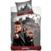 Harry Potter Dekbedovertrek Zweinstein - Eenpersoons - 140 X 200 Cm - Katoen -Knusse Nacht 1000025597