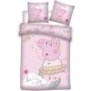 Peppa Pig Dekbedovertrek Tutu Cute - Eenpersoons - 140 X 200 Cm - Polyester 2 Peppa Pig Dekbedovertrek Tutu Cute - Eenpersoons - 140 X 200 Cm - Polyester -Knusse Nacht 1000025602