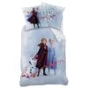 Disney Frozen Dekbedovertrek Trio - Eenpersoons - 140 X 200 Cm - Katoen -Knusse Nacht 1000025605