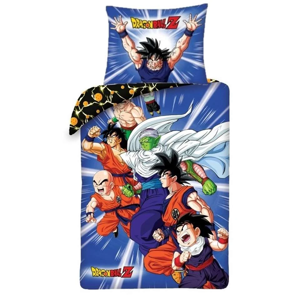 Dragon Ball Z Dekbedovertrek Fight - Eenpersoons - 140 X 200 Cm - Katoen 3 Dragon Ball Z Dekbedovertrek Fight - Eenpersoons - 140 X 200 Cm - Katoen