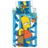 The Simpsons Dekbedovertrek Bart Skater - Eenpersoons - 140 X 200 Cm - Katoen -Knusse Nacht 1000027248