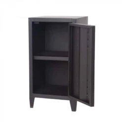 Giga Meubel Nachtkastje Zwart - Metaal - 35x33x65cm - Nachtkast Stoer (links) 8 Giga Meubel Nachtkastje Zwart - Metaal - 35x33x65cm - Nachtkast Stoer (links) -Knusse Nacht 1000027353 0102