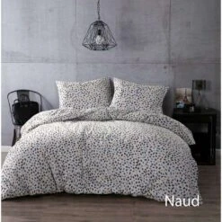 Day Dream Dekbedovertrek Naud - 200x200/220cm - Wit -Knusse Nacht 1000027590 0101