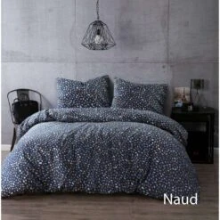 Day Dream Dekbedovertrek Naud - 140x200/220cm - Blauw -Knusse Nacht 1000027594 0101