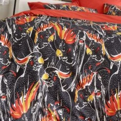 De Witte Lietaer Dekbedovertrek Perrot - Lits Jumeaux - 240 X 220 Cm - Katoen -Knusse Nacht 1000028646 0102