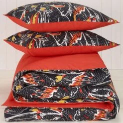 De Witte Lietaer Dekbedovertrek Perrot - Lits Jumeaux - 240 X 220 Cm - Katoen -Knusse Nacht 1000028646 0103