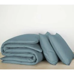 De Witte Lietaer Dekbedovertrek Katoen Satijn Olivia - 260 X 240 Cm - Groen -Knusse Nacht 1000028726 0103