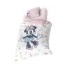 Disney Minnie Mouse Dekbedovertrek Flower Power - 140 X 200 Cm - Katoen -Knusse Nacht 1000028730