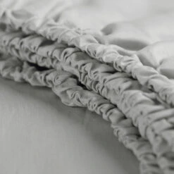 Cinderella Weekend - Hoeslaken (tot 25 Cm) - Katoen - 180x210 Cm - Light Grey -Knusse Nacht 1000030452 0102