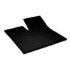 Damai Topper Hoeslaken Enkele Split - Double Jersey -160x200/210cm - Zwart -Knusse Nacht 1000030488