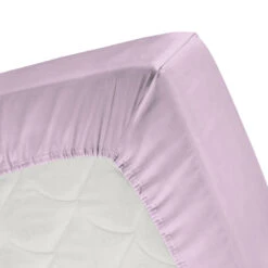 Damai Hoeslaken Double Jersey (tot 25cm) - 140x200/220cm - 150x200cm - Lila -Knusse Nacht 1000030494 0101