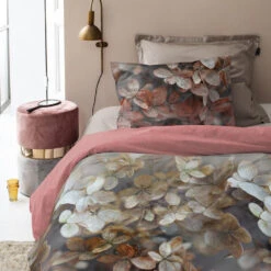 Cinderella Dekbedovertrek Annabelle - Satijn - 140x200/220 Cm - Dusty Pink -Knusse Nacht 1000030582 0101