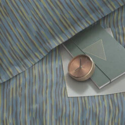 Damai Dekbedovertrek Katoen - 200x200/220cm - Blauw 7 Damai Dekbedovertrek Katoen - 200x200/220cm - Blauw -Knusse Nacht 1000030586 0102