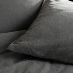 Damai Dekbedovertrek Flanel - 260 X 200/220cm - Grijs -Knusse Nacht 1000030591 0102