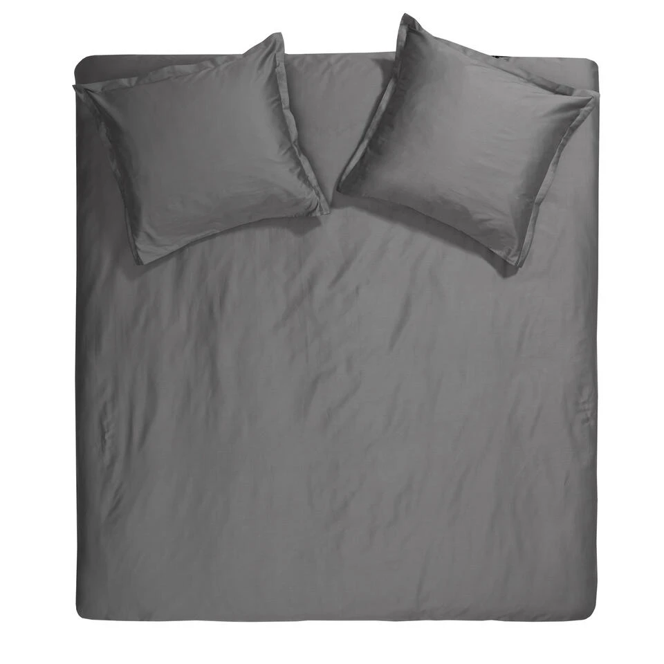 Cinderella Dekbedovertrek Satijn - 260x200/220 Cm - Antraciet 3 Cinderella Dekbedovertrek Satijn - 260x200/220 Cm - Antraciet