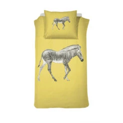 Damai Kinderdekbedovertrek Katoen - 140x200/220cm - Geel -Knusse Nacht 1000030608 0101