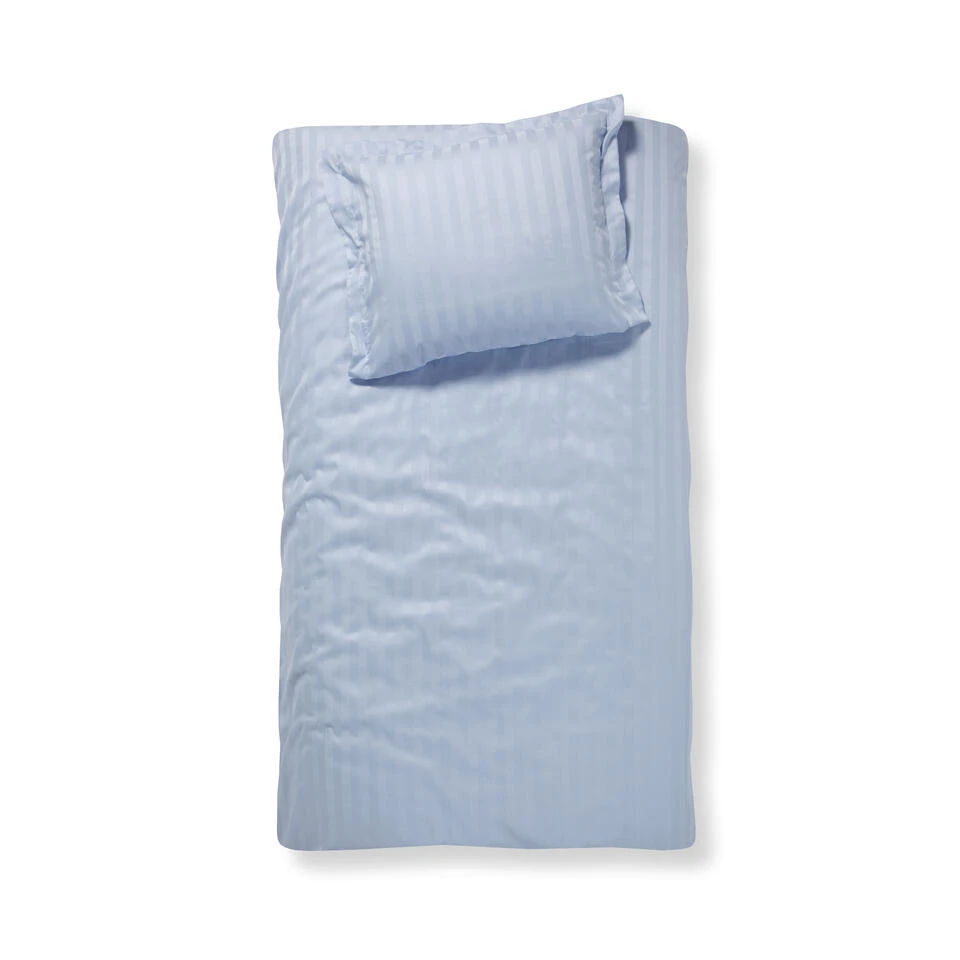 Damai Dekbedovertrek Katoen-satijn - 140x200/220cm - Blauw 3 Damai Dekbedovertrek Katoen-satijn - 140x200/220cm - Blauw