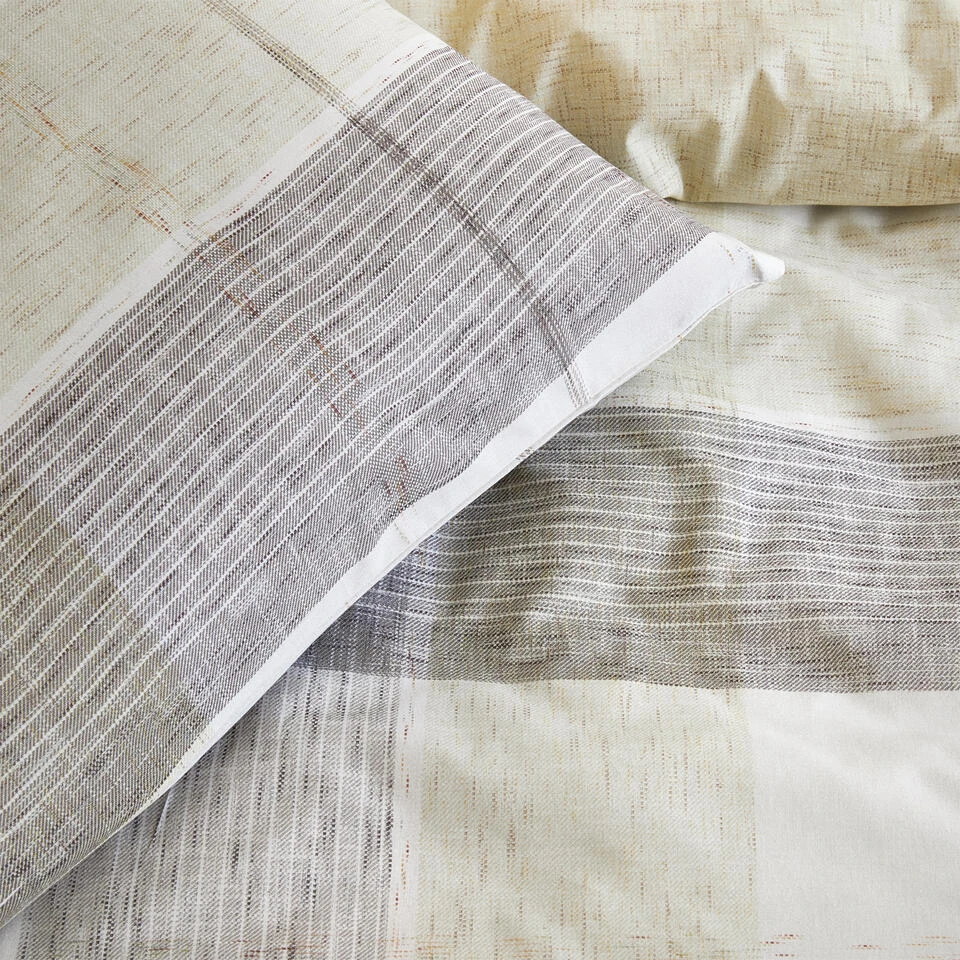 Damai Dekbedovertrek Colos - Bio Katoen - 240x200/220 Cm - Off White 5 Damai Dekbedovertrek Colos - Bio Katoen - 240x200/220 Cm - Off White - Afbeelding 3