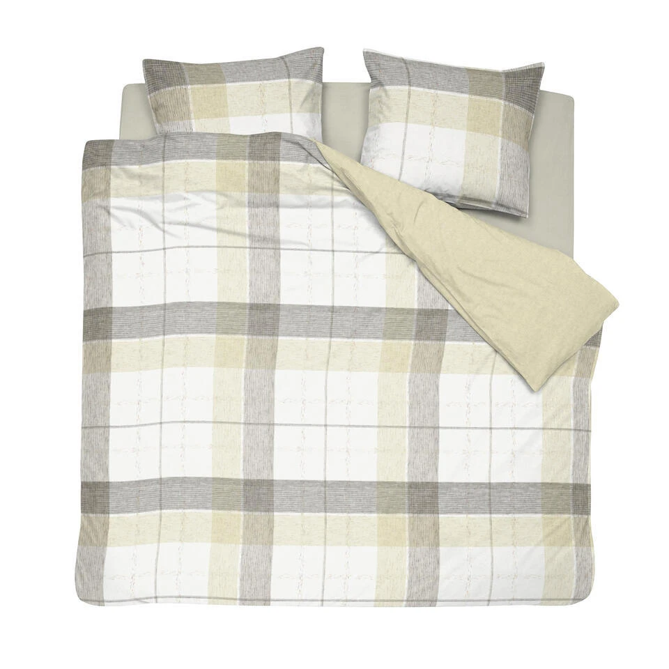 Damai Dekbedovertrek Colos - Bio Katoen - 240x200/220 Cm - Off White 3 Damai Dekbedovertrek Colos - Bio Katoen - 240x200/220 Cm - Off White