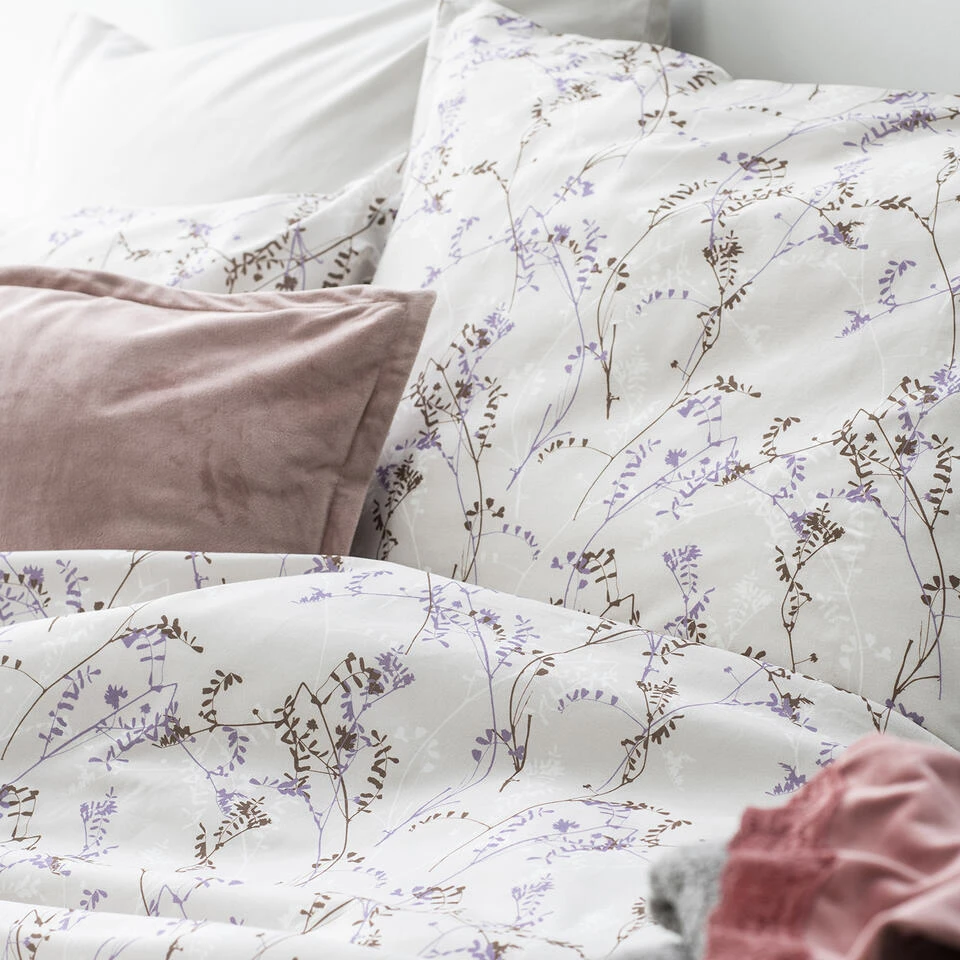 Cinderella Dekbedovertrek Sprig - Katoen - 240x200/220 Cm - Rose 5 Cinderella Dekbedovertrek Sprig - Katoen - 240x200/220 Cm - Rose - Afbeelding 3